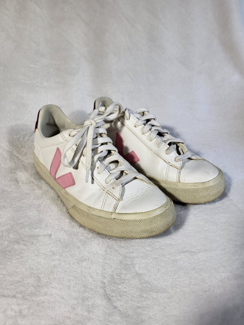 Veja Campo Pink and Burgundy - Size 7